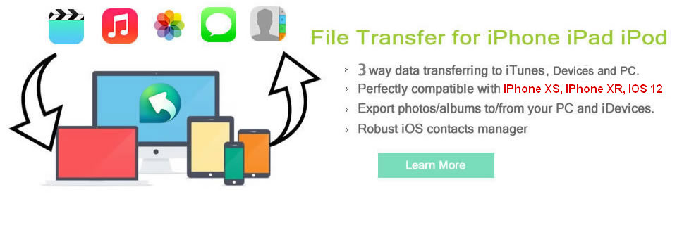 Best iTunes Alternative: dr.fone iOS Transfer:: Manage your iPhone iPad iPod files like a professor, transfer video music podcast photo contact SNS... between iDevice and computer in a brezze and more
